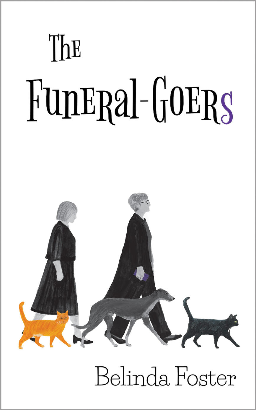 Daisy and Lyra, the Funeral-Goers, with Bree, Colin and Cremilly